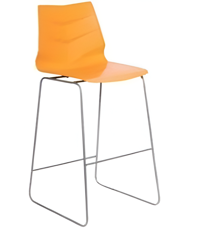 Sweden Barstool Chrome Leg