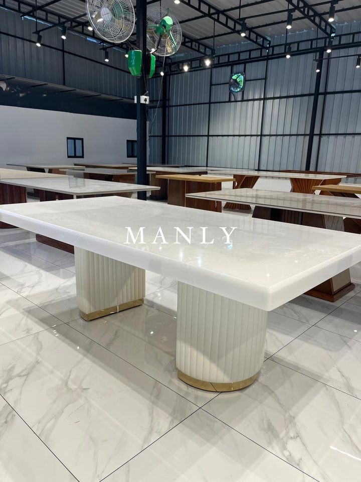 Bugatti Treated Mahogany Dining Table