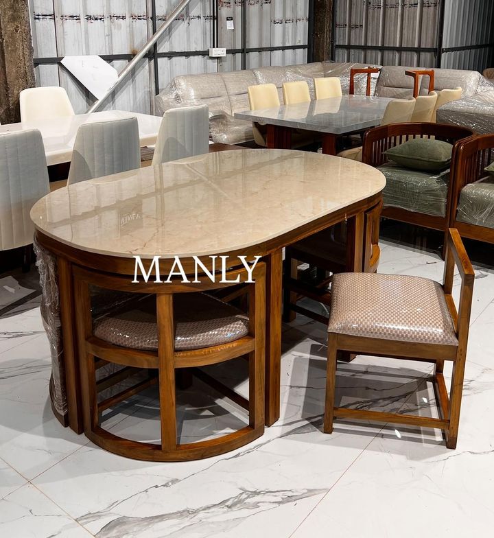 Dining Set - oval kitchen 6 seat set