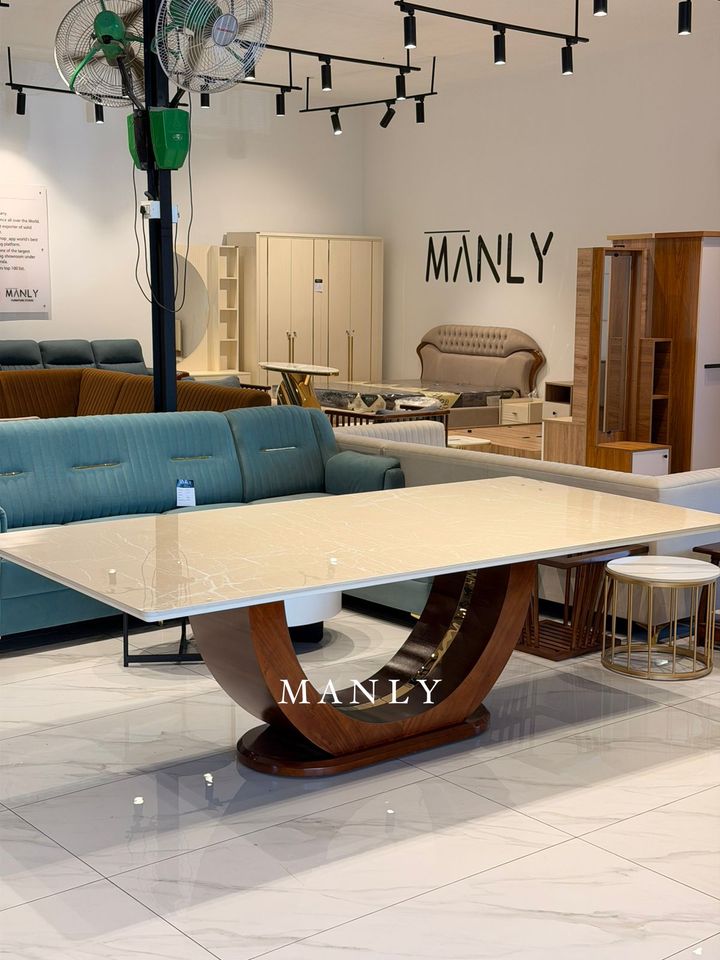 Manley Premium Solid Mahogany Dining Table