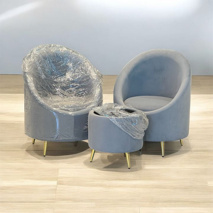 Egg Arm Chair – Premium Accent Chair | Grey