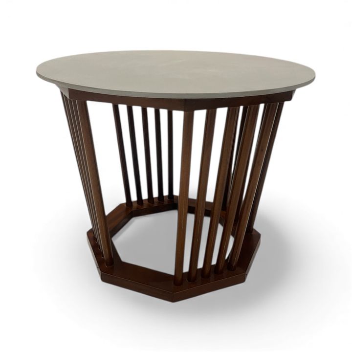 MARBLE TOP TEAPOY
