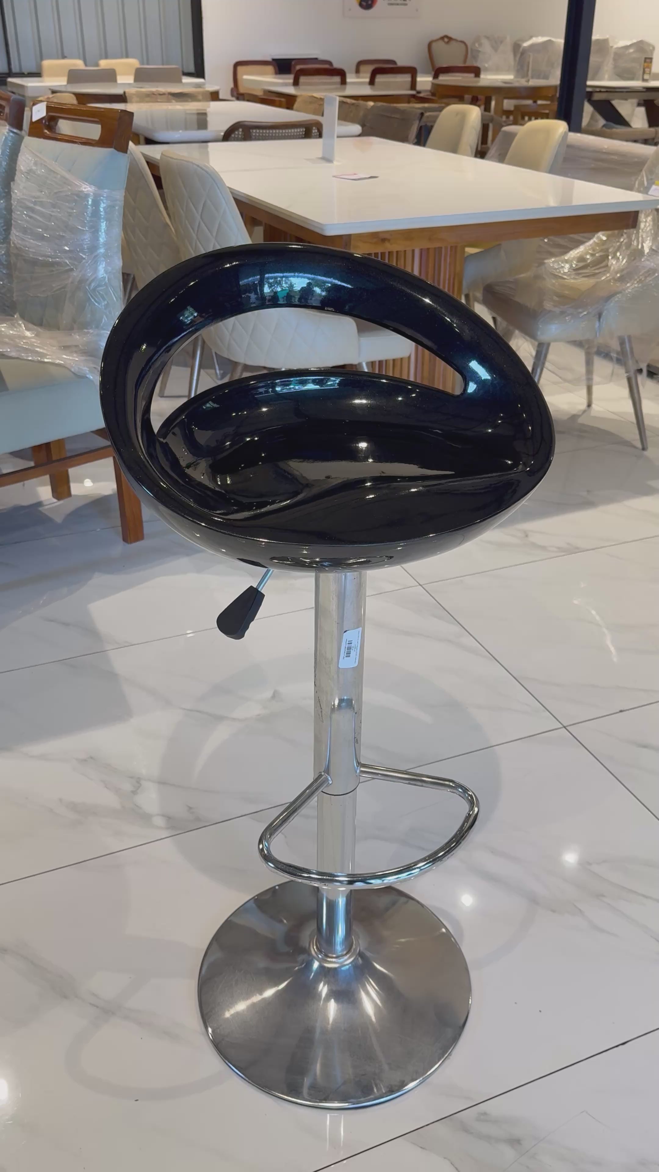 TANRIFF BAR CHAIR | METAL FRAME | IMPORTED