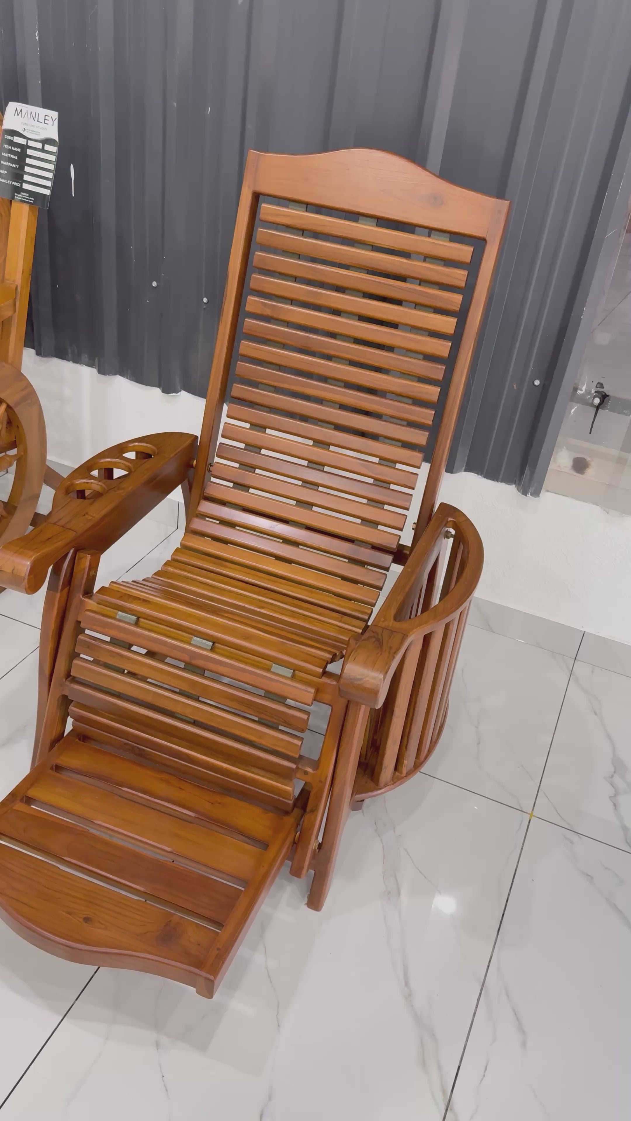 TEAK EASY CHAIR | PREIMIUM TEAK WOOD CHAIR