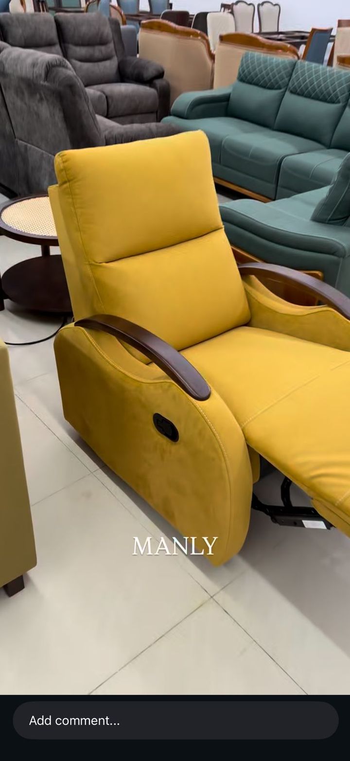 Kliss Recliner Sofa – Suede Ps Treated Mahogany | 32 Density Foam