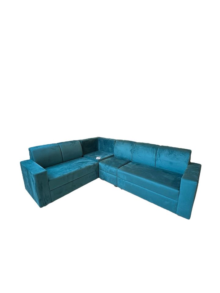 velvet corner sofa