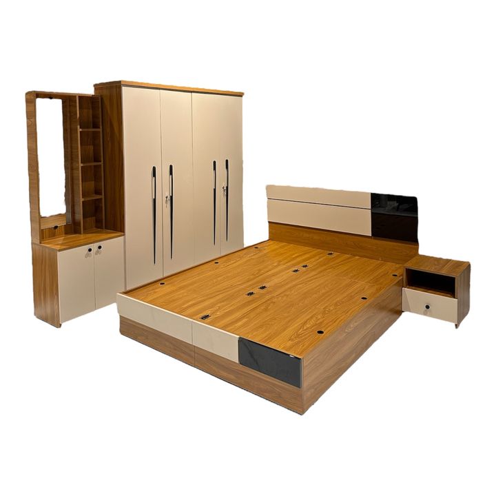 Walt Bedroom Set – Premium Finish | Beige